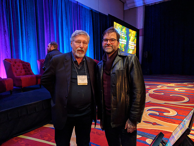 Meeting Bessel Van Der Kolk at the 2018 ISTSS conference